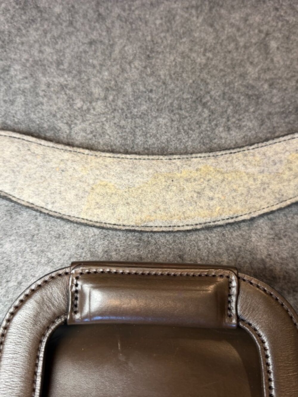 Glaser Designs Brown Saddle Leather Briefcase Travel Bag Rare USA - Picture 15 of 15